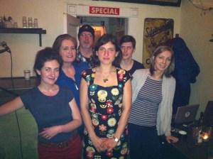 L-R: Rachael Cardiello, Martha O'Neill, Rob Schulz, Marsha Shandur, Jonathan Ackerley, Joanne Swisterski